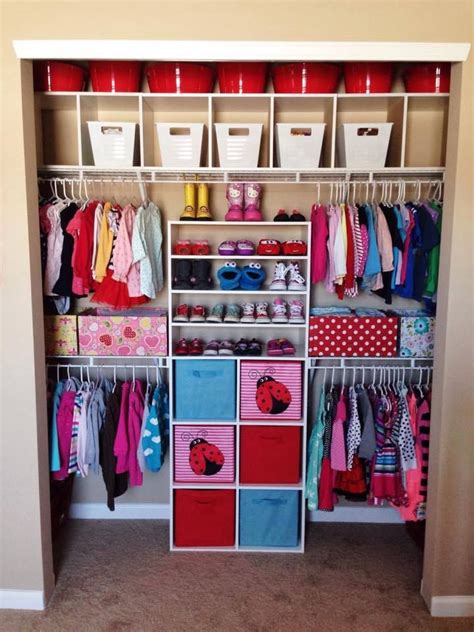 Perfect closet for two small children | cute kid things in 2019 | Girls