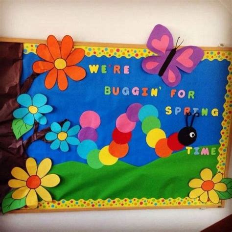 16 March Bulletin Board Ideas For Preschool Spring Crafts Spring