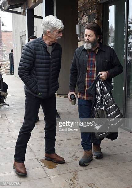 Actors Sam Elliott And Nick Offerman Attend The Sundance