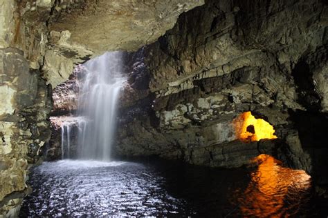 Smoo Cave Freshwater Cave In Durness Scotland
