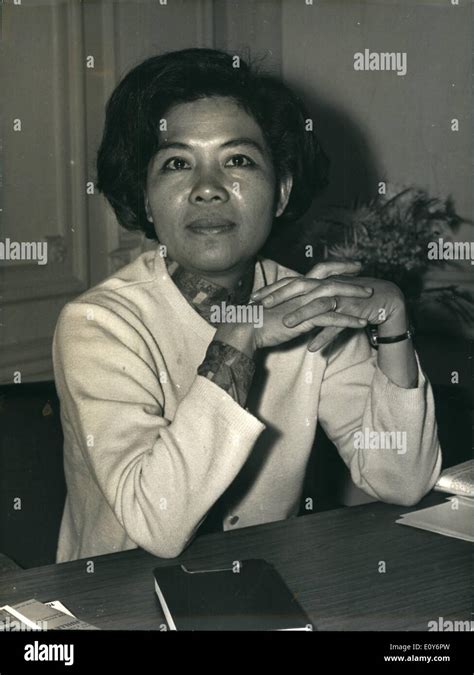 Dec 12 1968 Vietnam Peace Talks Woman Lawyer Member Of Saigon