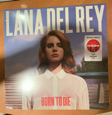 Lana Del Rey Born To Die Limited Edition Red Opaque Vinyl Lp Records