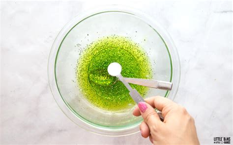 Easy 3 ingredient recipe for how to make slime with contact solution. How To Make Saline Solution Slime Recipe with Kids!
