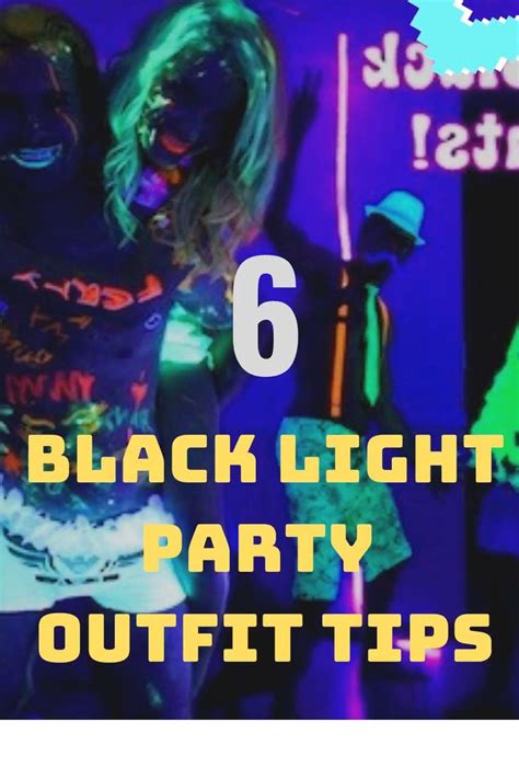 What To Wear To A Black Light Party Video Blacklight Party Glow