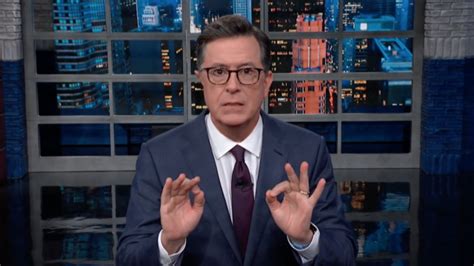 unhinged host colbert won t have trump on his show for safety s sake mrctv