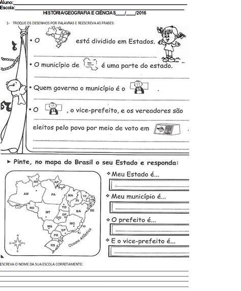 Atividade Municipio 3 Ano