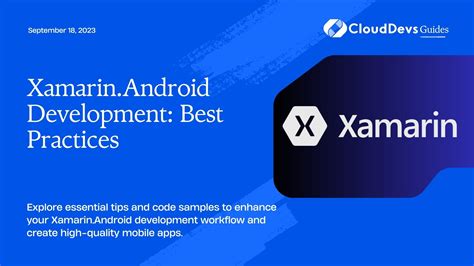 Getting Started With Xamarin A Comprehensive Guide