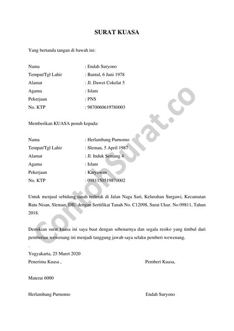 Contoh Surat Jual Beli Tanah Sederhana : Kwitansi Jual Beli Tanah