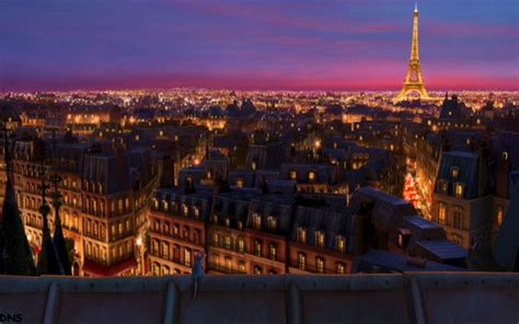 Animation Scenery Film Stills Paris Paris Rooftops