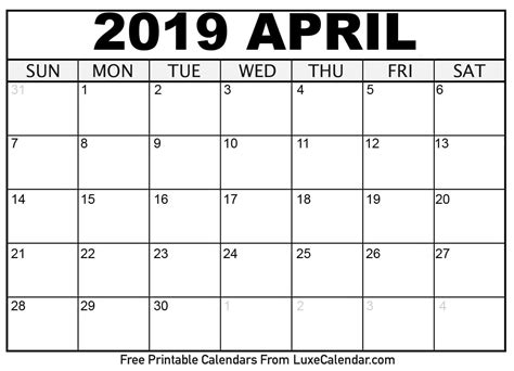 Perfect 8x11 Printable Monthly Calendar