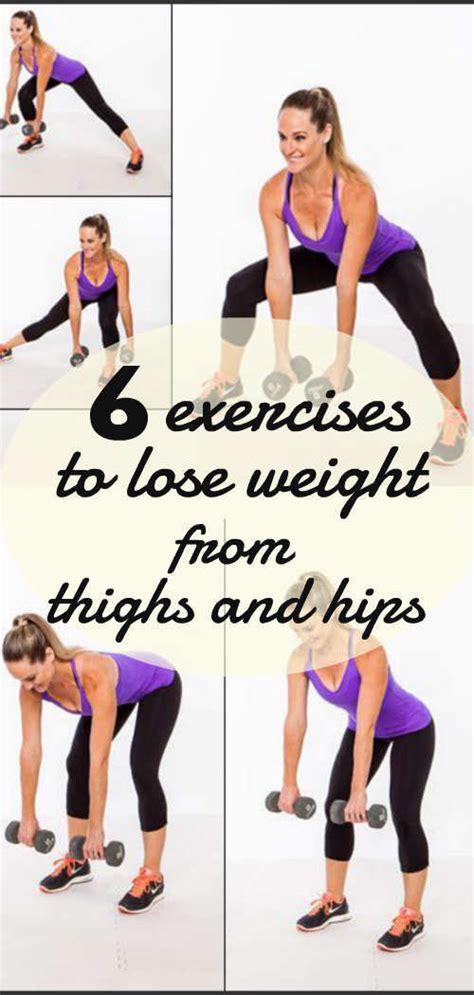 6 Exercises To Lose Weight From Thighs And Hips Quickly