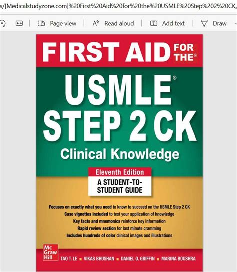 First Aid For The Usmle Step 1 2023 33rd Edition Pdf Free Download