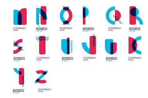 Alphabet Logo Pack 26 Logo Alphabet Business Company Names Letter Set