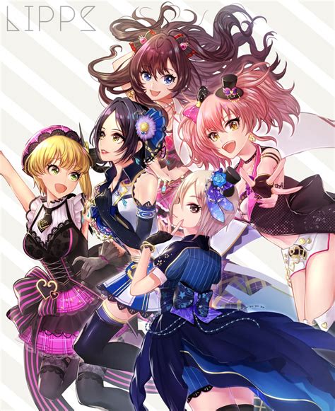 Jougasaki Mika Ichinose Shiki Hayami Kanade Miyamoto Frederica And Shiomi Syuko Idolmaster