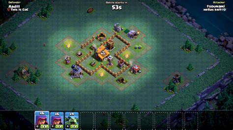 Clash Of Clans Build Base Town Hall 4 Strategy Youtube