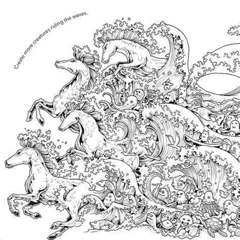 Printable Animorphia Coloring Pages - Printable Word Searches