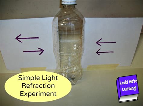 Simple Science Experiments Light Refraction Experiment