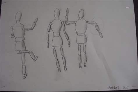 The Crearttivity Spot 5th Grade Figure Drawings