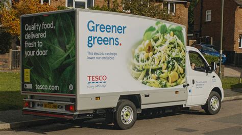 Tesco Bags Electric Delivery Fleet As Business Demands Climate Aid