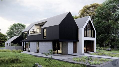 Modern Scandinavian House Plan Ank Studio Modern House Plans