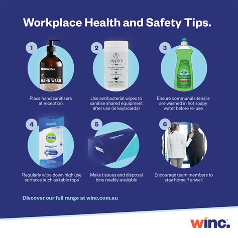 Workplace Safety Tips Infographic