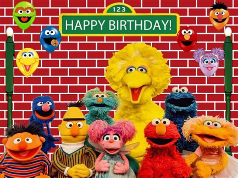 Sesame Street Happy 1st Birthday