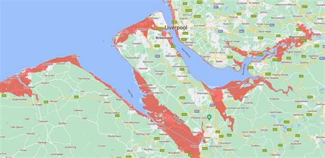 Map Reveals Uk Areas Most At Risk Of Severe Flooding By 2050 National