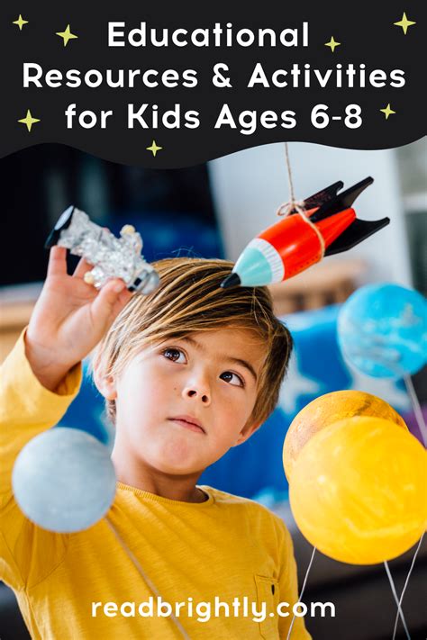 Educational Resources And Activities For Kids Ages 6 8 Learning