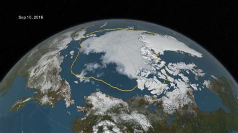 Climate Change Arctic Ice Cover Reaches Second Lowest Level Ever