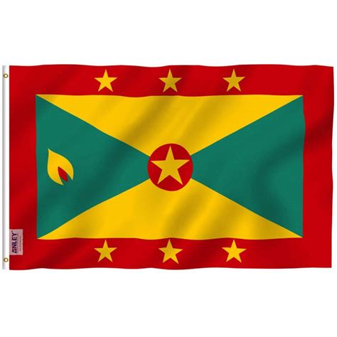 Fly Breeze 3x5 Foot Grenada Flag Anley Flags