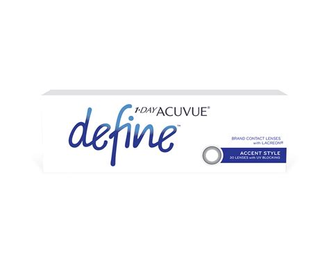 1 Day Acuvue Define Accent 30 Pack Contact Lenses Specsavers Ca