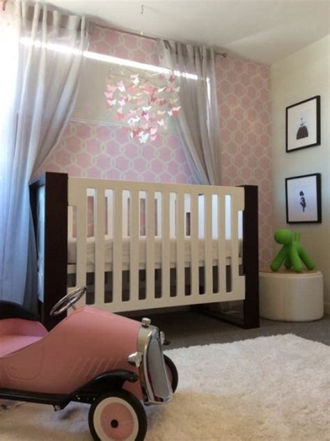 Elegant Baby Girls Nursery In Blush And White Kidsomania