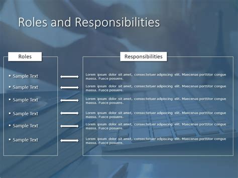 Roles And Responsibilities Powerpoint Template Slideuplift Hot Sex Picture