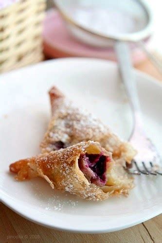 Yummy Corner Fried And Baked Blueberry Cream Cheese Pies