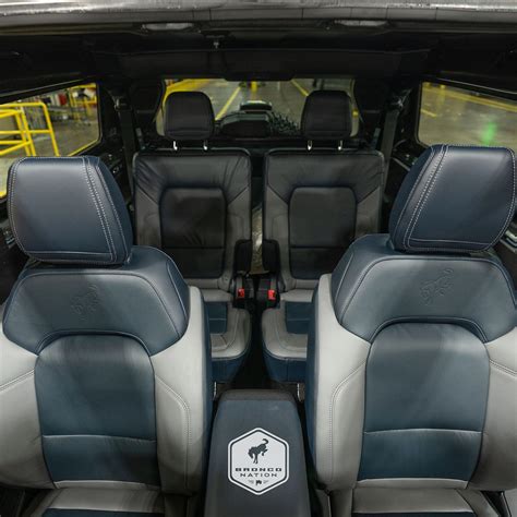 2021 Ford Bronco First Edition Navy Pier Interior Pictures Emerge