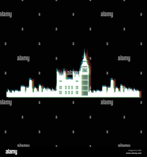 Isolated London Cityscape Stock Vector Image And Art Alamy
