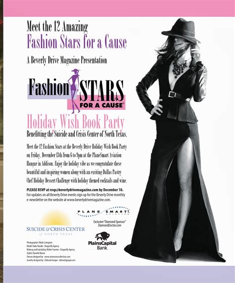 Fashion Stars For A Cause Are Announced For 2014 Inaugural Event ~ Oh