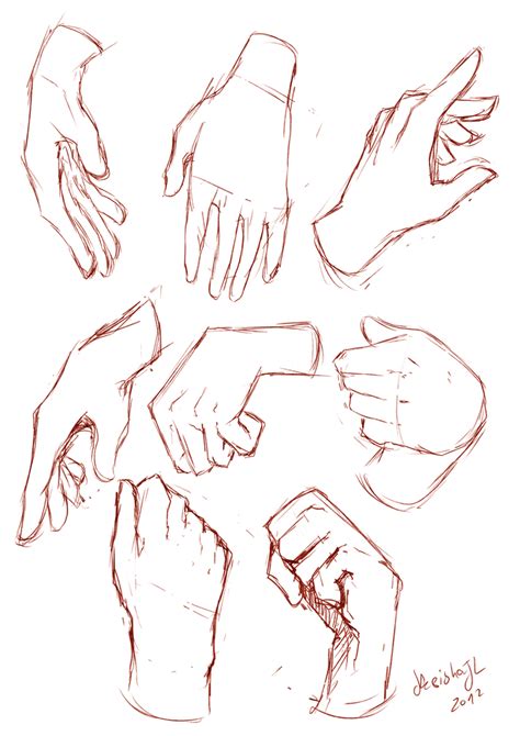 Most Popular 39 Anime Hand Reference