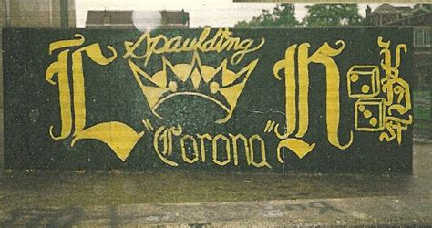 Gang Graffiti Latin Kings Gang Chicago Gangs Graffiti