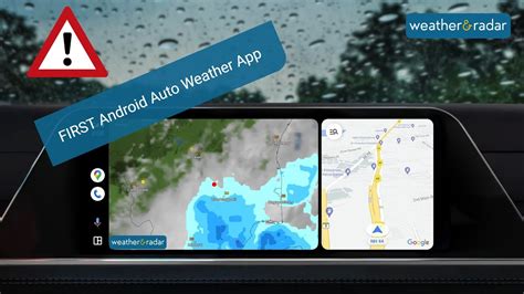 Worlds First Full Android Auto Weather App Youtube