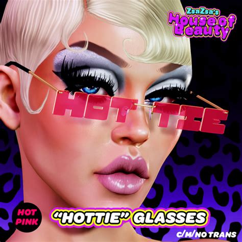 Second Life Marketplace Zhob Hottie Glasses Hot Pink
