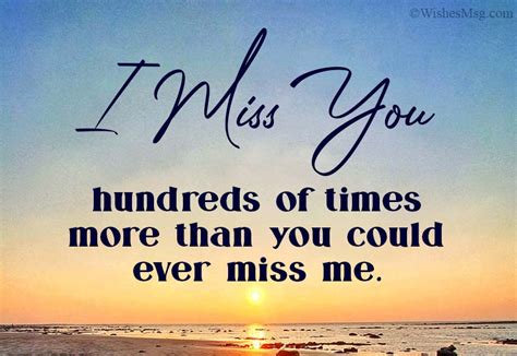 80 Miss You Messages And Quotes Wishesmsg