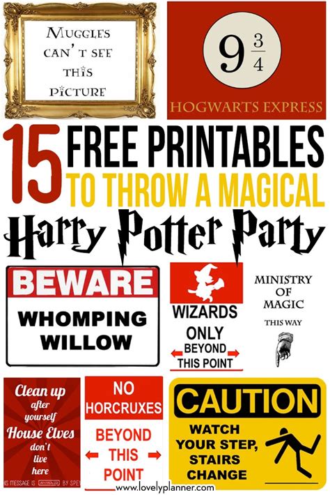 Harry Potter Poster Printable