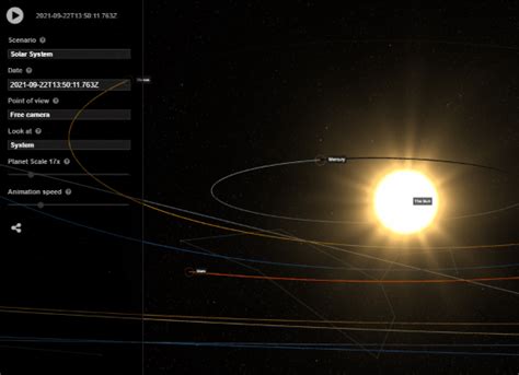 4 Best Online Solar System Simulator For Planet Orbits Simulation