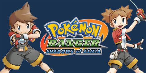Pokémon Ranger Shadows Of Almia Nintendo Ds Games Nintendo