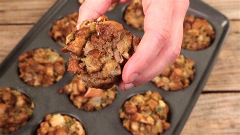 Apple And Onion Stuffin Muffins YouTube