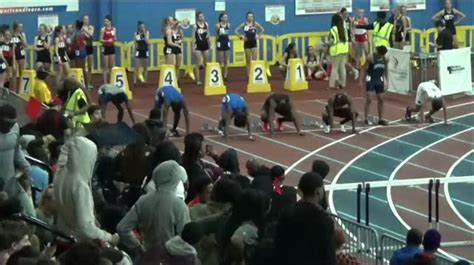 High School Boys 55m Hurdles 4a Finals 1 4a Maryland Indoor State