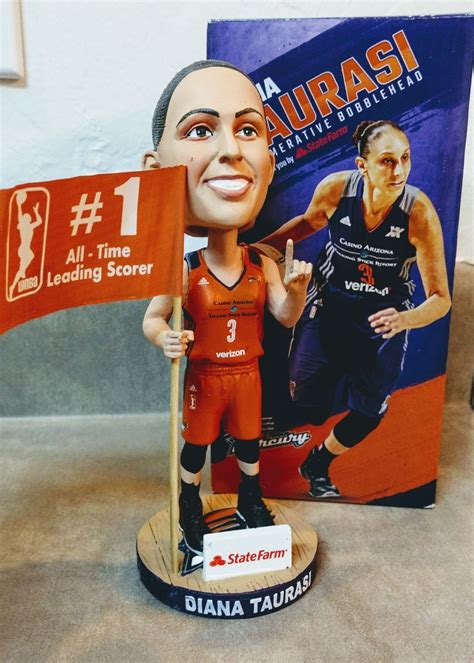 Phoenix Mercury, and WNBAs all-time leading scorer, Diana Tarausi bobblehead | Bobble head 