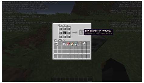 how to make salt in minecraft