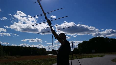 Current geomagnetic conditions for hf bands. Ham radio satellite with DIY Yagi antenna - YouTube
